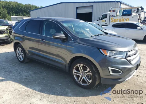 2016 Ford Edge Titanium from USA, damaged, VIN 2FMPK3K99GBB42583